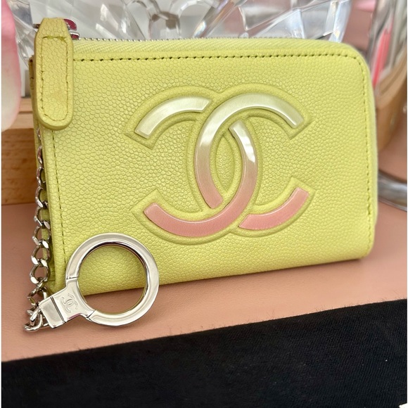 Chanel Leather Keychain Card Wallet - Picture 2 of 12